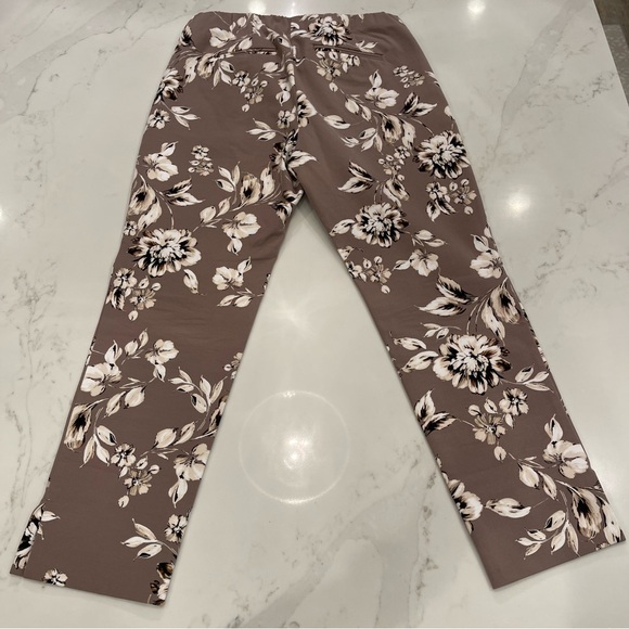 NWOT! J.Jill Woman’s Floral Print Pants w. Elastic Waistband - Picture 12 of 16